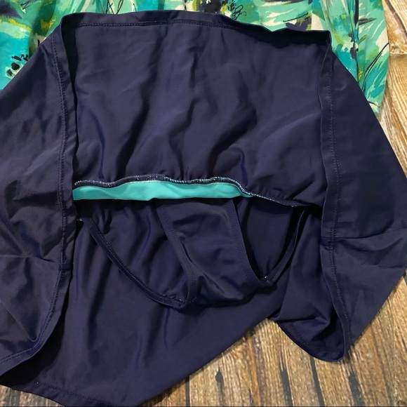 Islander Floral Halter Skirted One Piece Swimsuit - Picture 3 of 5